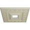 Ekena Millwork Eris Ceiling Medallion (Fits Canopies up to 9 7/8"), 18"W x 18"H x 3 1/2"ID x 1 1/8"P, Clear Yellow CM18ERCYF - alternate 3